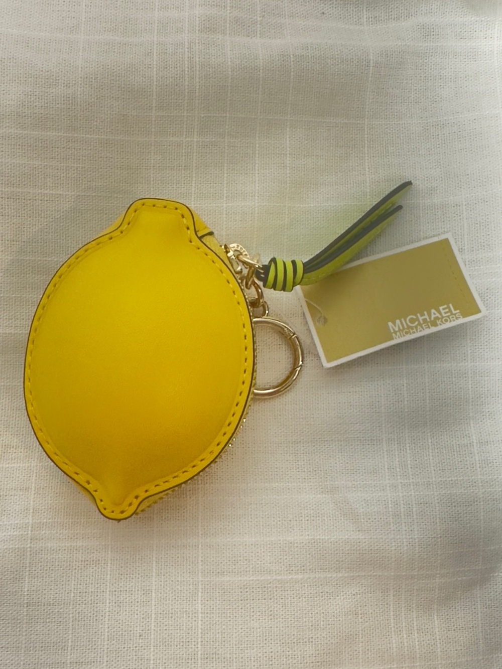 MICHAEL KORS Lemon Coin Purse-NWT